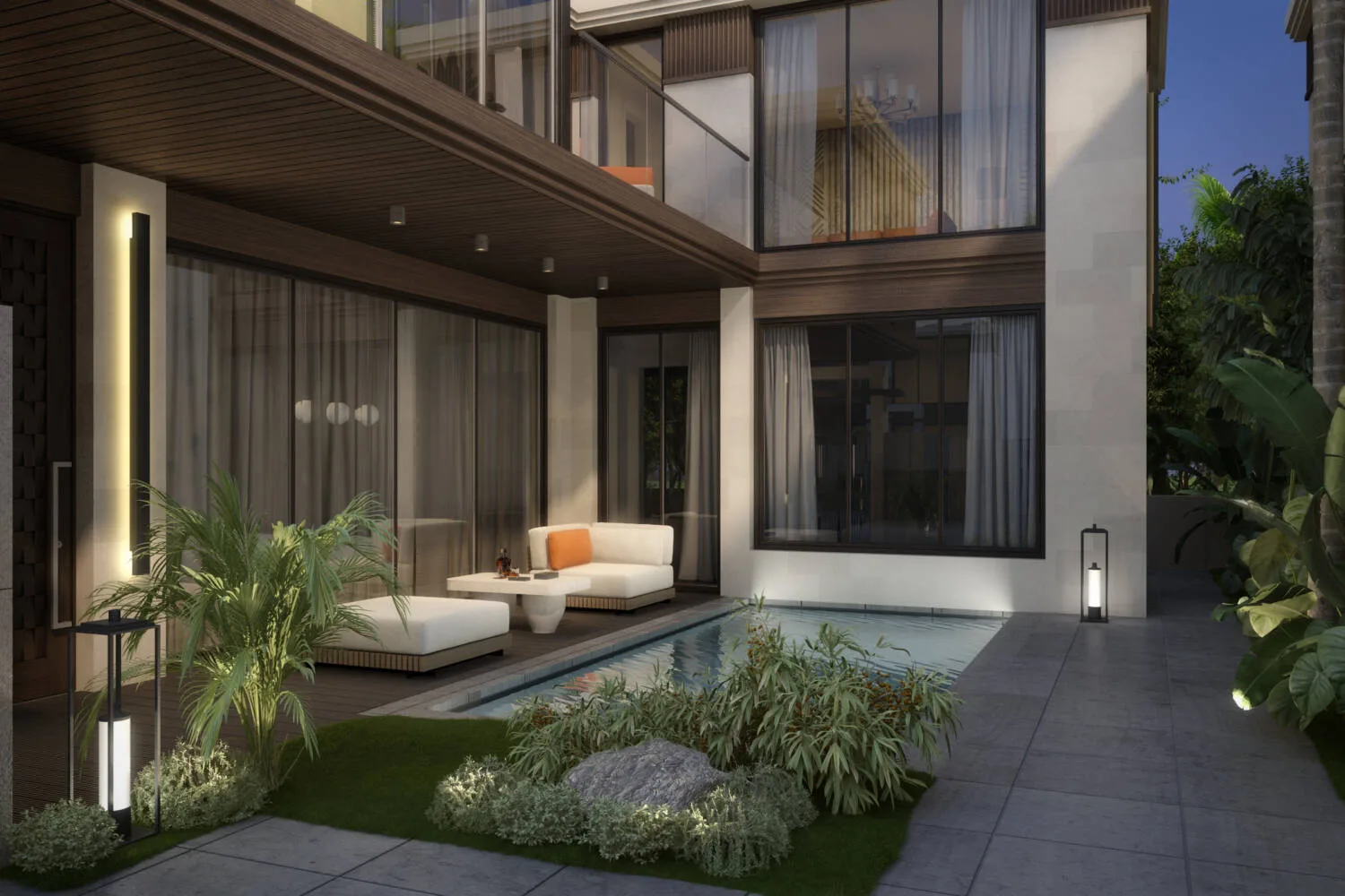 Tropical Villas with Private Pool Near Sanur Beach