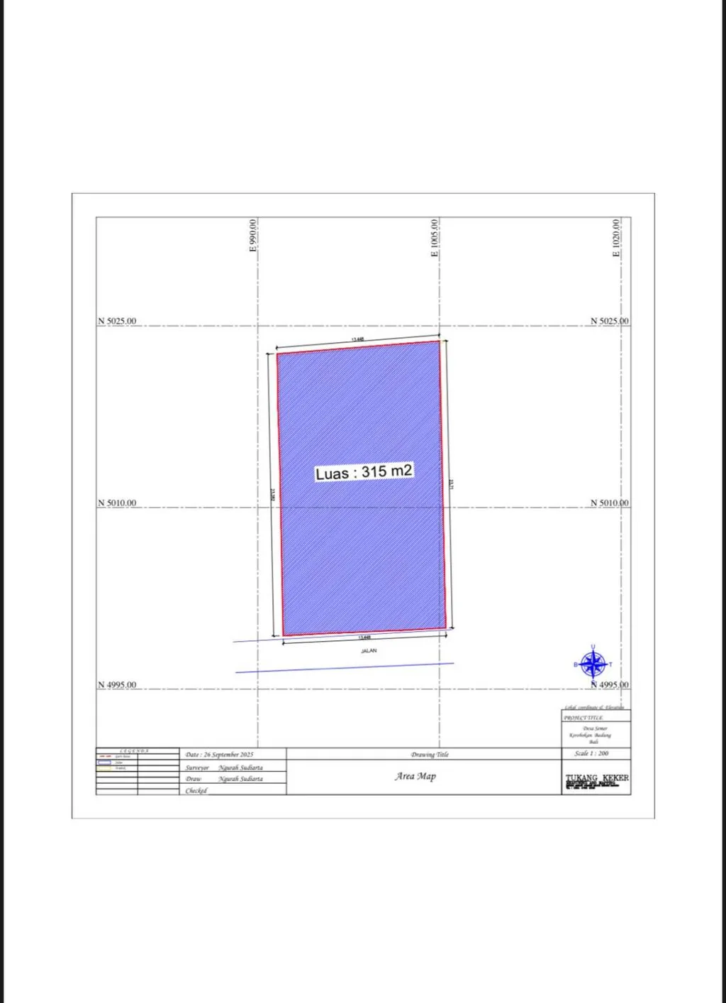 FOR SALE 3.15 Are Land in Semer just 5 Mins to French School — photo 2