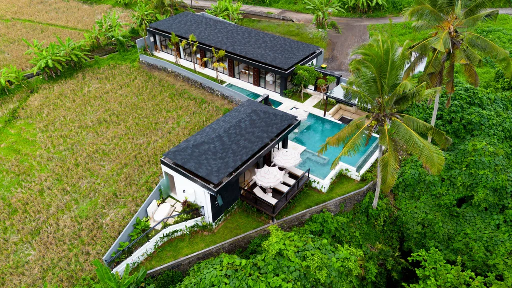 Jungle View 4 Bedroom Villa in Peliatan, Ubud with Private Gym