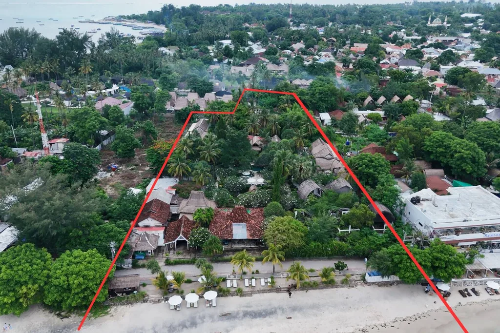 Prime Beachfront Freehold Land for Sale in Gili Air with Resort Turnkey Resort — photo 2