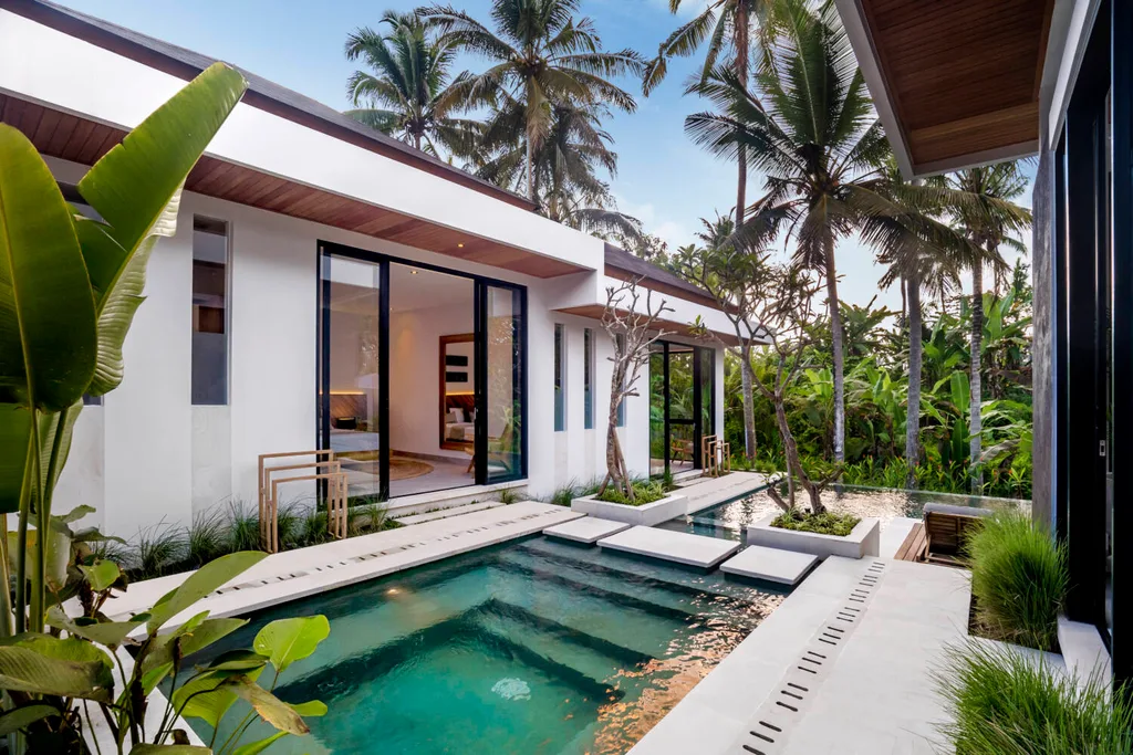Modern 2 Bedroom Villa with Jungle Views in Peliatan, Ubud