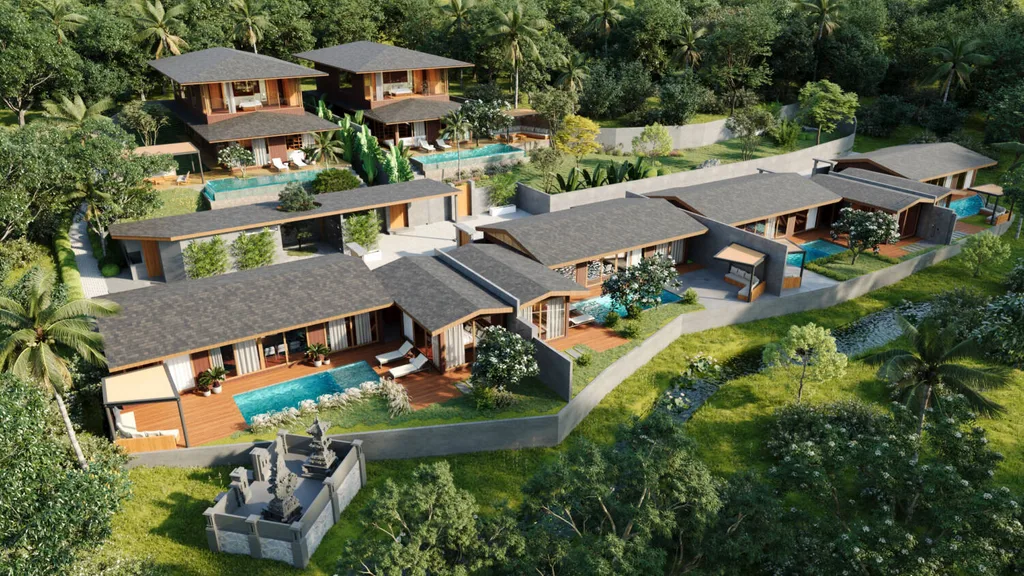 Contemporary Bali Villas with Jungle and River Surroundings in Babakan — photo 5
