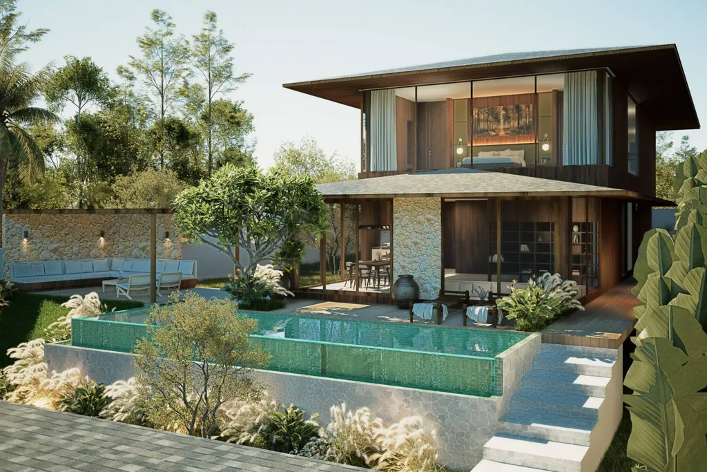 Contemporary Bali Villas with Jungle and River Surroundings in Babakan — photo 4