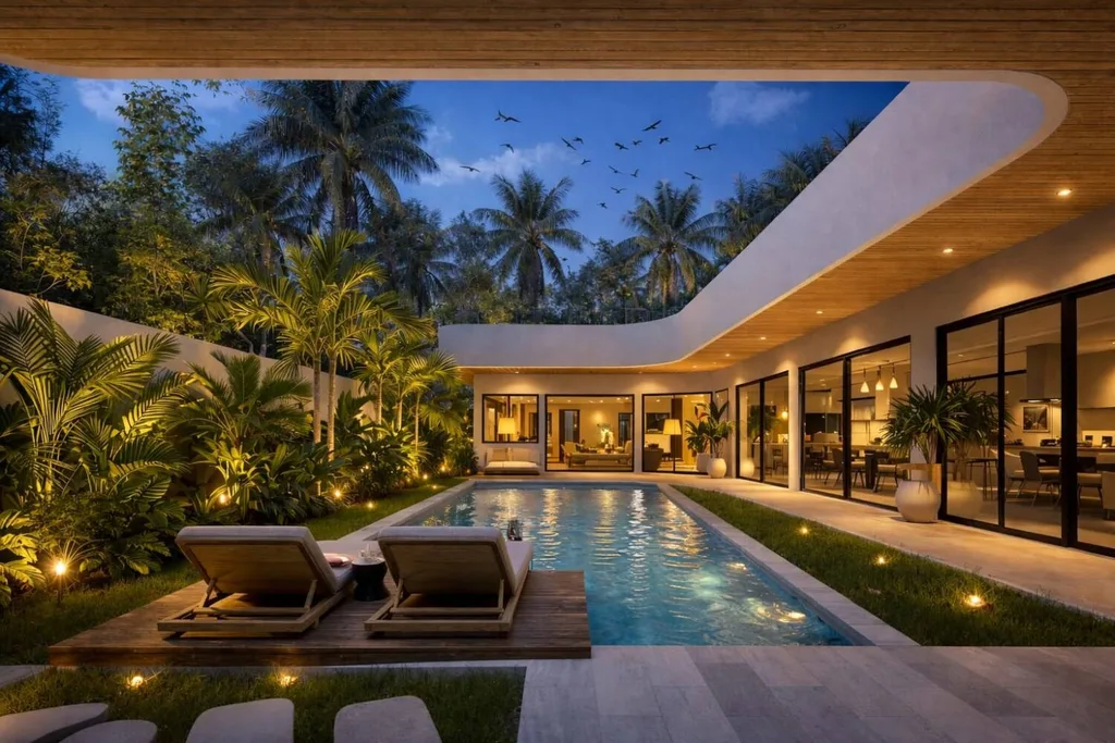 Mediterranean Style Contemporary Villa Complex