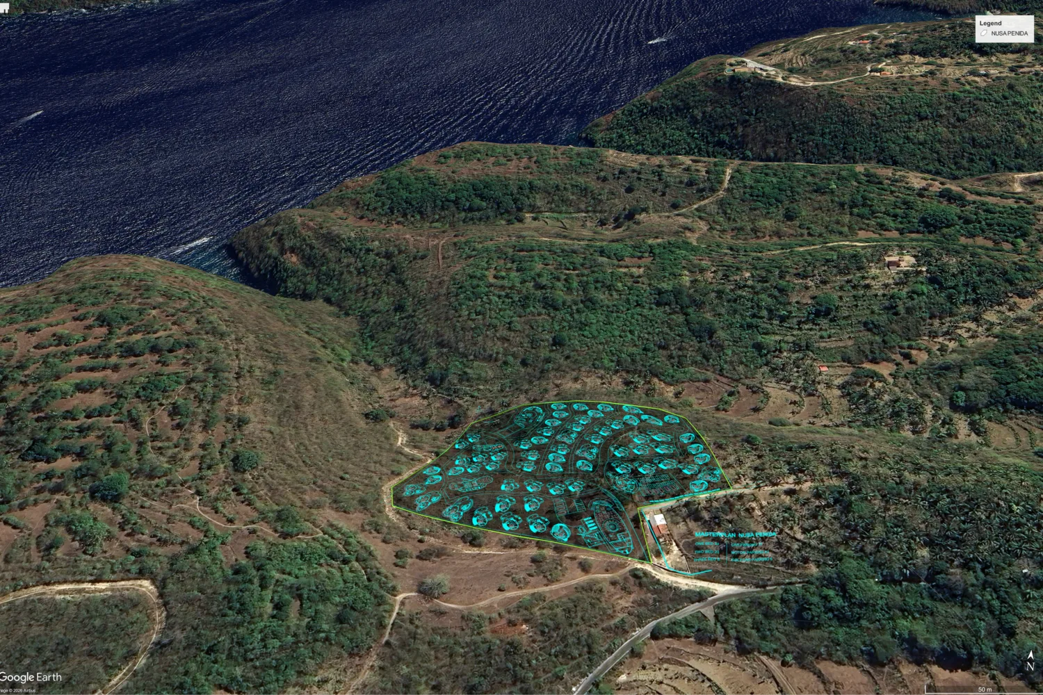 200 Are Commercial Land Near Crystal Bay in Nusa Penida