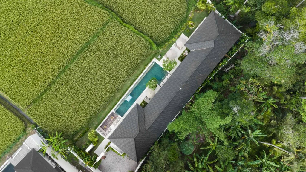 Panoramic 4 Bedroom Rice Field View Villa in South Ubud — photo 2