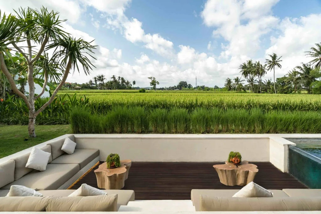 Panoramic 4 Bedroom Rice Field View Villa in South Ubud — photo 5