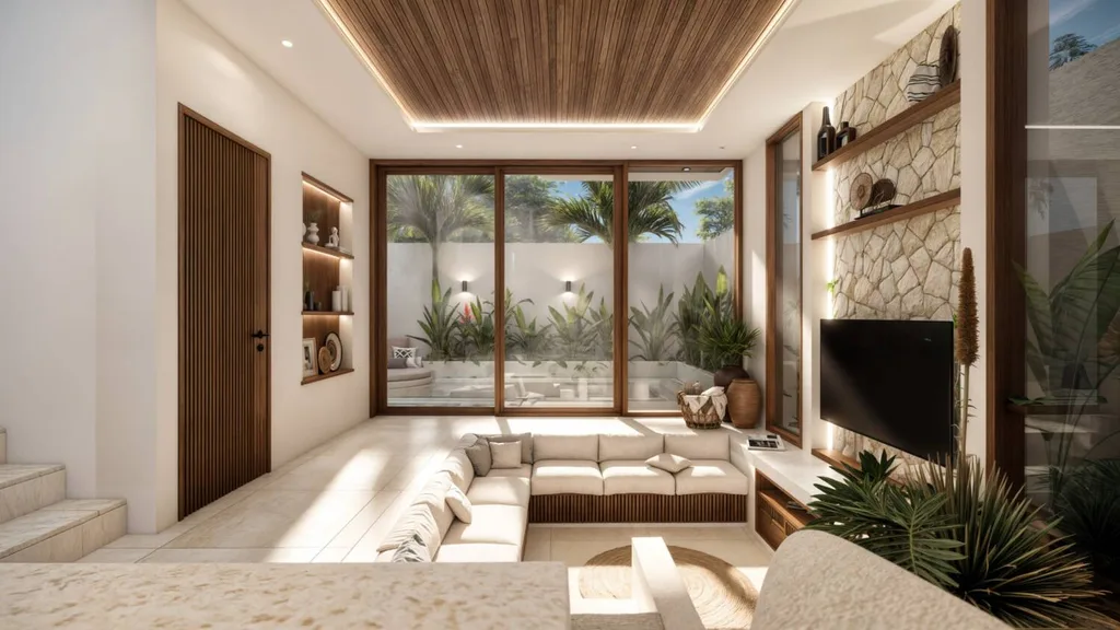 Modern Tropical 2 Bedroom Villa Near Balangan Beach — photo 3