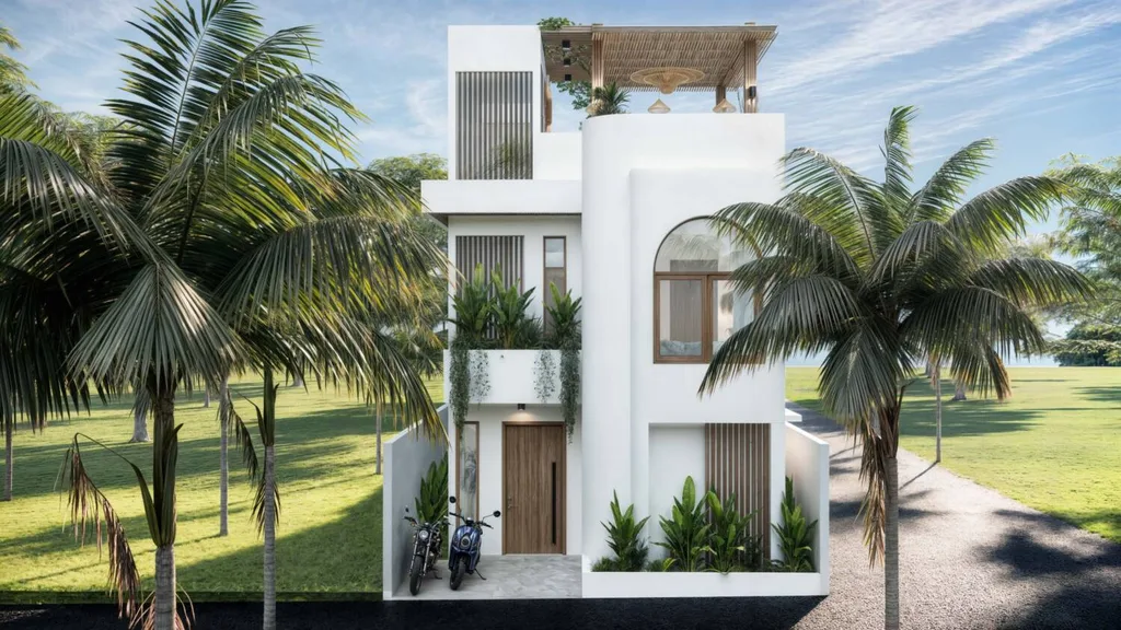 Modern Tropical 2 Bedroom Villa Near Balangan Beach