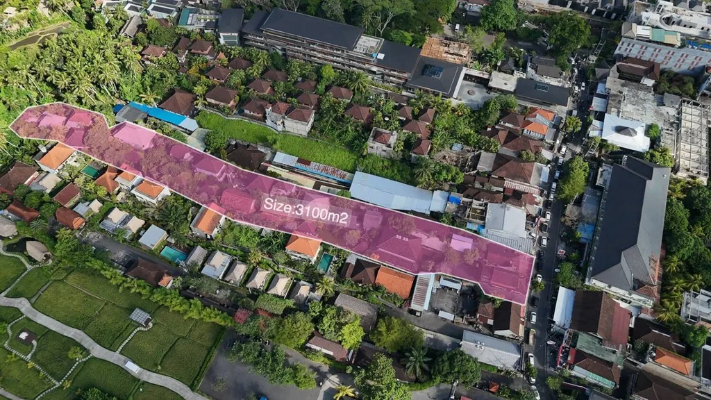 Prime 31 Are Pink Zone Land on Main Road in Pengosekan Ubud — photo 2