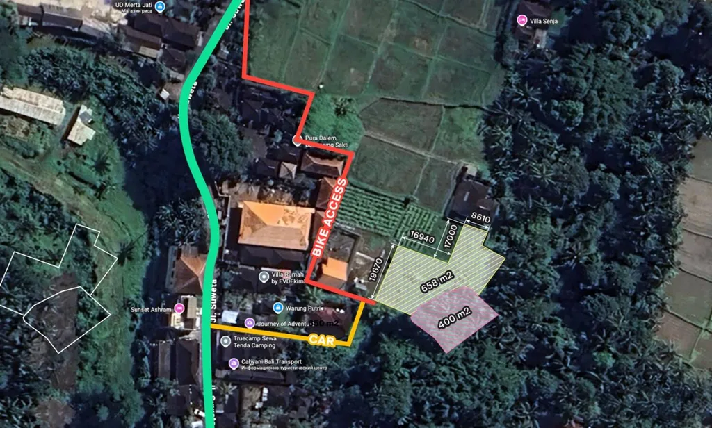 Rare 10.58 Are Leasehold Land with Jungle Canyon Views