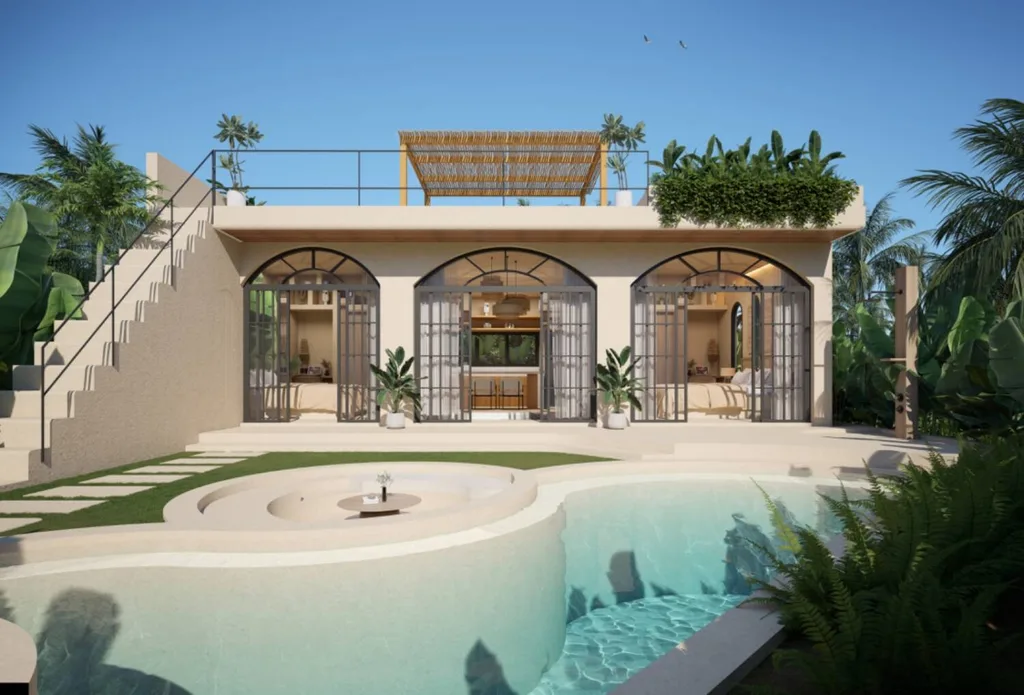 Mediterranean Jungle view villa Series in Balangan Bali — photo 4
