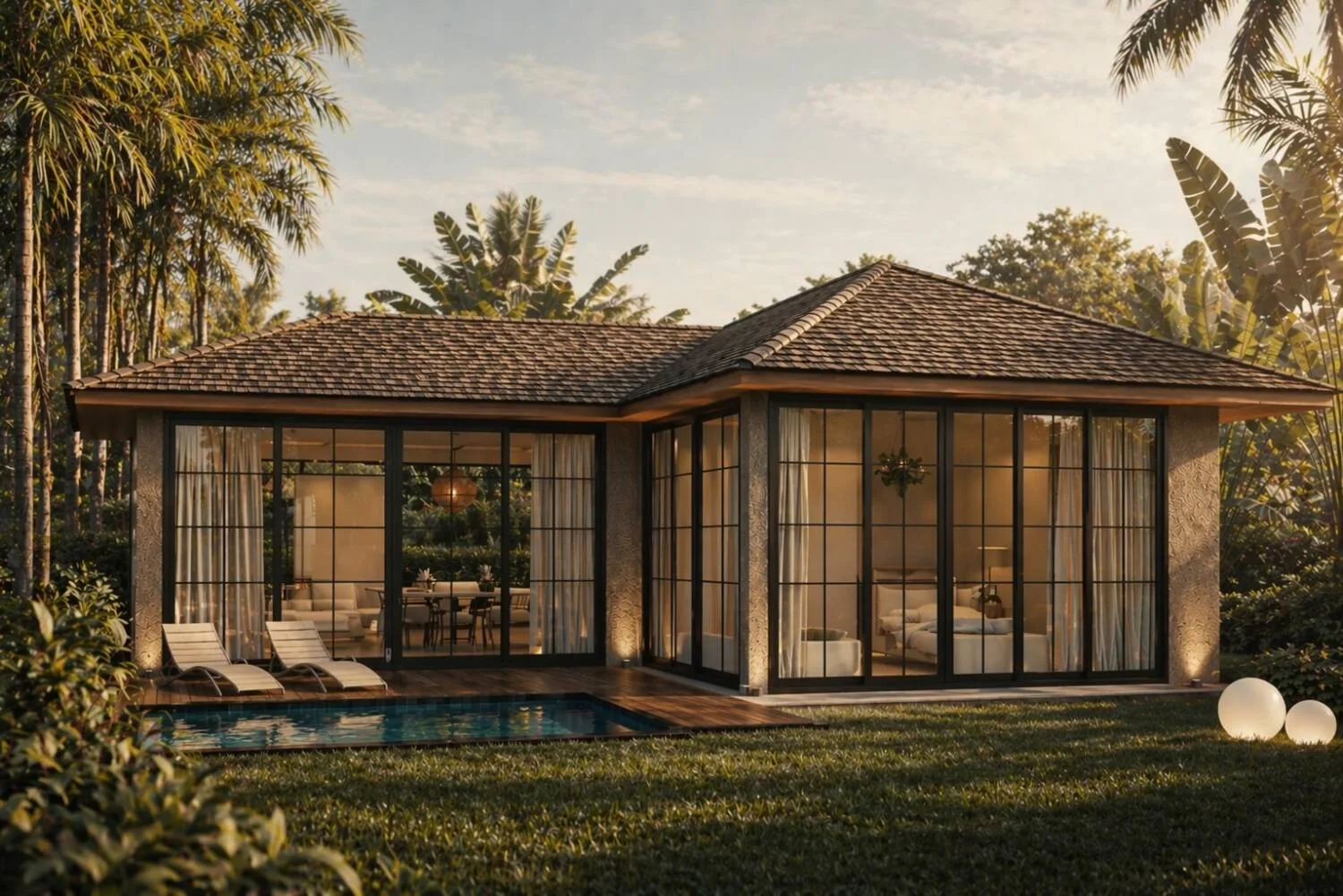 Jungle View Villas with Wellness Focused Investment Opportunity