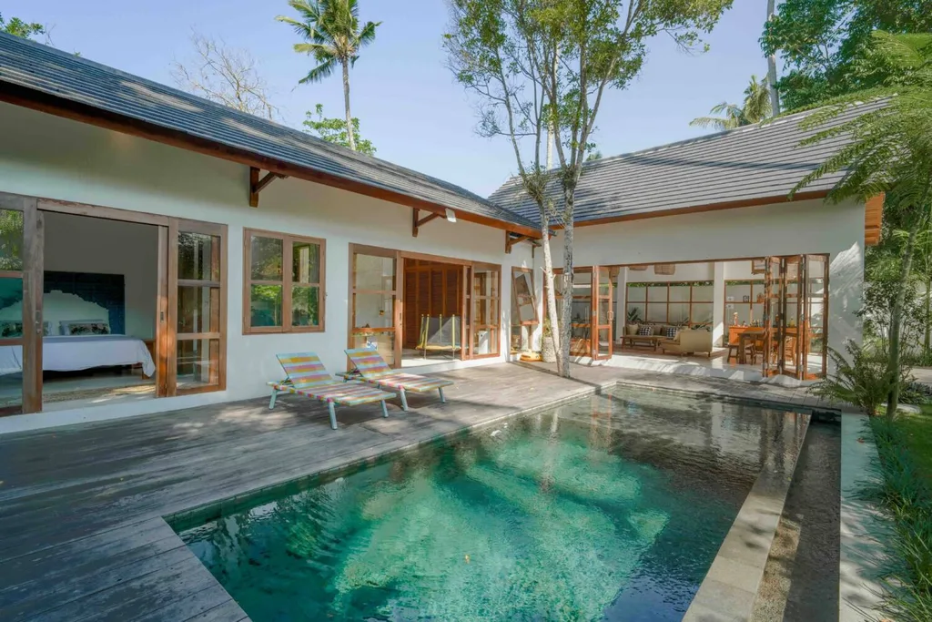 Peaceful 3 Bedroom Villa with Private Pool and Garden in Ubud
