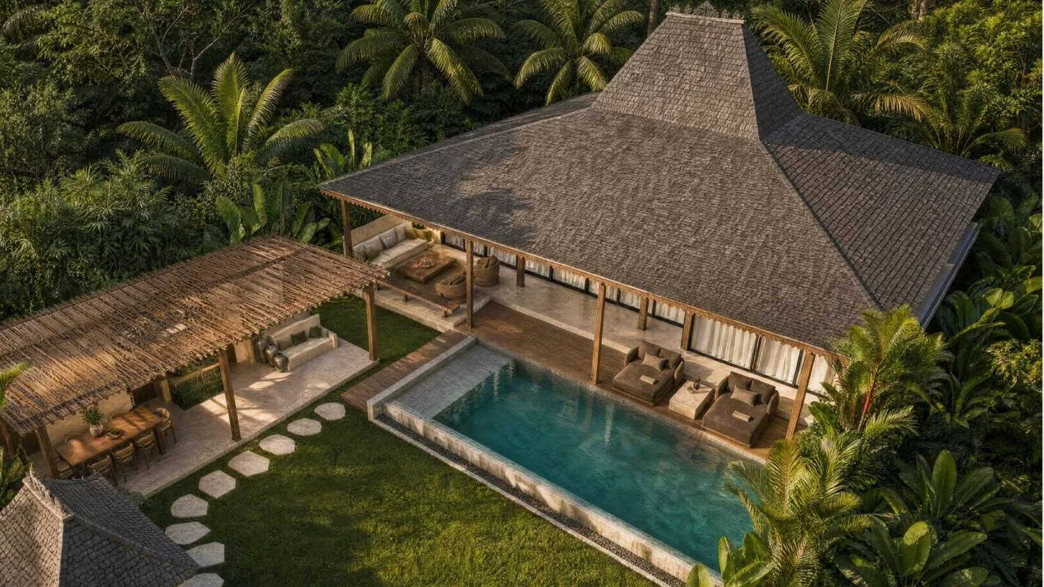 Timeless Luxury Joglo Villas in Munggu, North Seseh