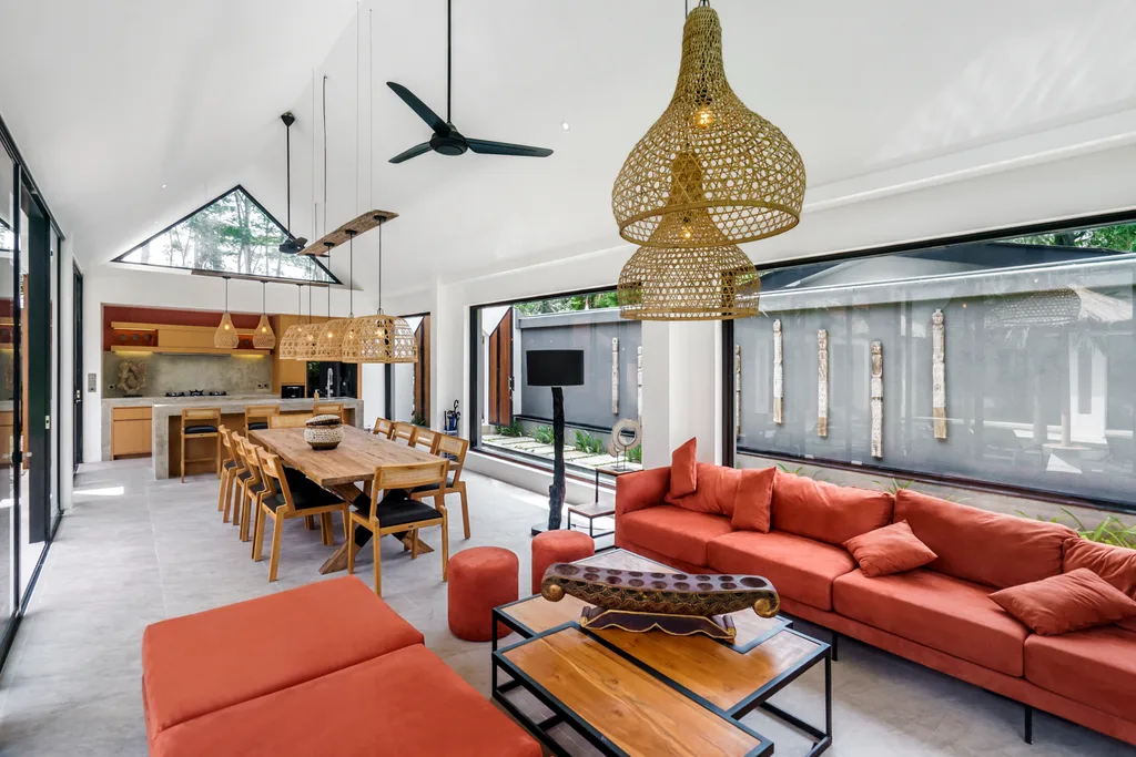 5 Bedroom Villa with Waterfall View in Ubud for Sale and Rent — photo 3