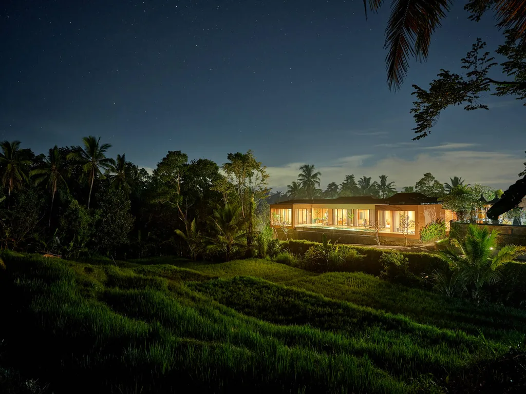 Rice Field Views 4-Bedroom Villa in Ubud North