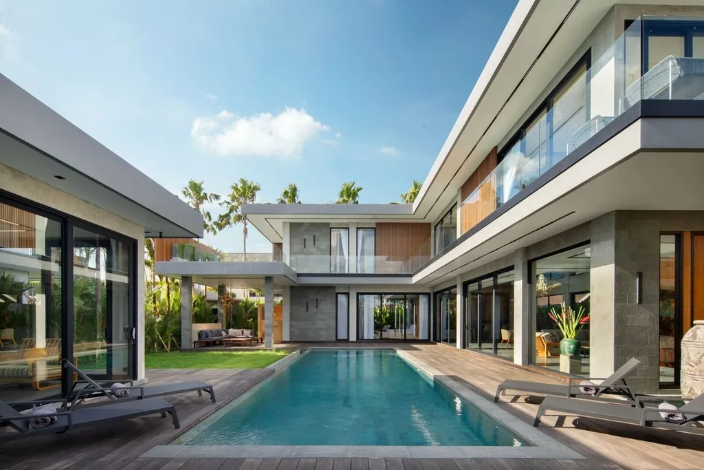 Contemporary 4-Bedroom Villa for Rent in Umalas Monthly/Yearly