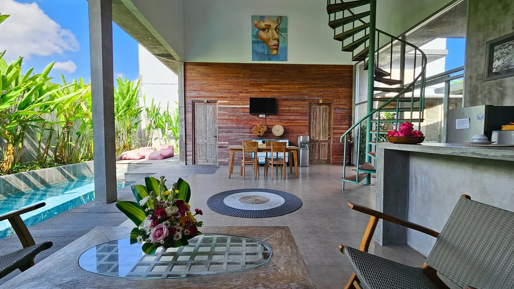 Aesthetic Bohemian 4-Bedroom Villa for Rent in Canggu — photo 5