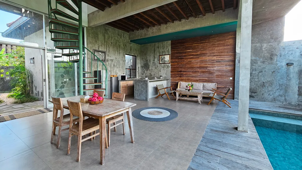 Aesthetic Bohemian 4-Bedroom Villa for Rent in Canggu — photo 4